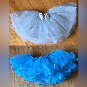 Two like new tutu skirts